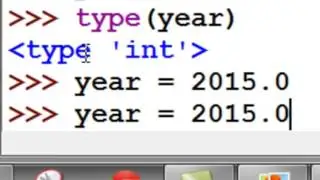 Python Numeric variables