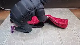western mountaineering summerlite / 웨스턴마운티니어링 섬머라이트 3계절 백패킹 침낭 사이즈 레이어링.