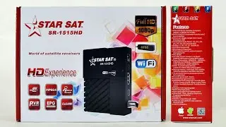 StarSat SR 1515HD Prime Satellite Receiver Unboxing