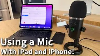 How to connect and use a mic with iPad and iPhone in 2026!