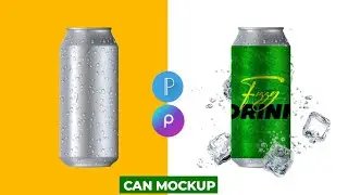 How To Create Soda Can Mockup On Android - PicsArt Editing
