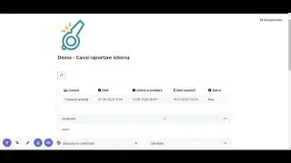 Canal avertizori de integritate | Whistleblowing Demo