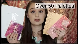 MASSIVE Eyeshadow Palette Collection 2017
