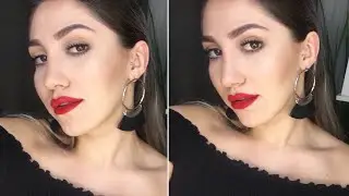 Kırmızı! | Bu Makyajın İsmini Siz Koyun ❤️