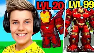 👷Can We Go NOOB to HACKER in Superhero Tycoon! Prezley
