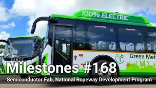 800,000 Electric buses, USD 11.09 Billion Semiconductor Fab Plant under construction in India