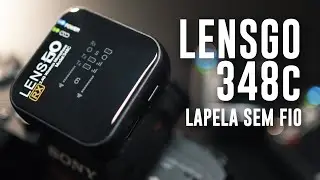 LENSGO 348C | MICROFONE LAPELA SEM FIO | REVIEW E TESTES