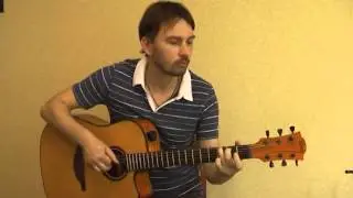 СНЕГ - И.Билык (фингерстайл кавер на гитаре)