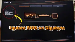how to update BIOS system Gigabyte last version