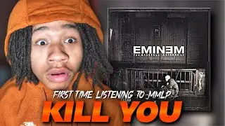 THIS IS ONE WILD MAN!!! FIRST TIME LISTENING TO EMINEM MMLP(REACTION)