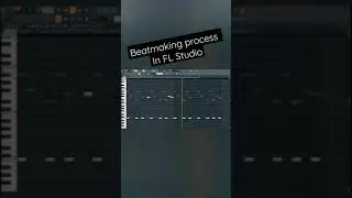 Beatmaking process in FL Studio 🎧🎛