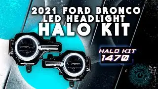Halo Headlight Upgrade for the 2021 Ford Bronco