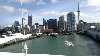 Oosterdam in port of Auckland NZ