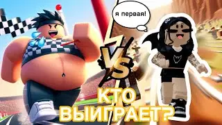 Я VS ИЛОН МАСК // СИМУЛЯТОР ГОНЩИКА // ROBLOX