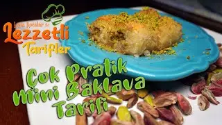 👉🏻👉🏻 Hazır Yufka ile çok pratik Mini Baklava tarifi