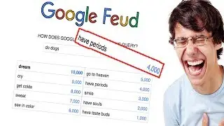 What Have You Guys Been Googling?! | Google Feud Funny Moments