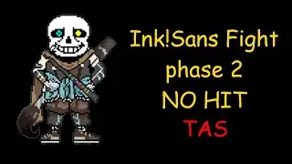 [TAS] Ink!Sans Fight v0.39 phase 2 — NO HIT