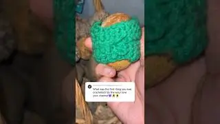 What was the first thing I ever crocheted? 🧶