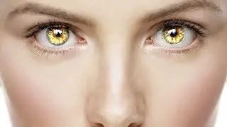 Radial Zoom Enhanced Eyes Effect In Photoshop