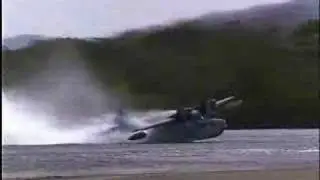 Scary plane crash