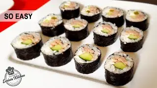 It's that easy for everyone to make sushi themselves - how to make sushi