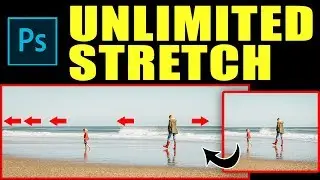 How to Stretch an Image in Photoshop Using Content Aware Scale |  Unlimited Background Stretching