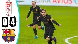 ФАНТАСТИКА! КАКИЕ НЕВЕРОЯТНЫЕ ГОЛЫ ОТ МЕССИ В МАТЧЕ ГРАНАДА - БАРСЕЛОНА!