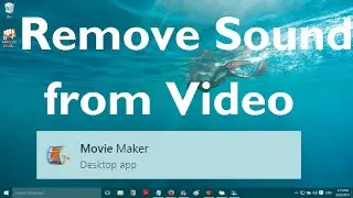 Remove Sound from a Video in Movie Maker and Replace it with New Audio Clip