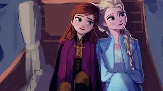 Elsa and Anna Aesthetic edit❤