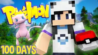 THE FIRST OF OUR 100 DAYS IN MINECRAFT PIXELMON (Minecraft Pokemon Roleplay)
