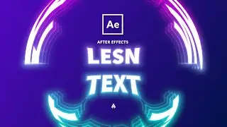 Dynamic Text Animation with CC Lens in After Effects Titorials