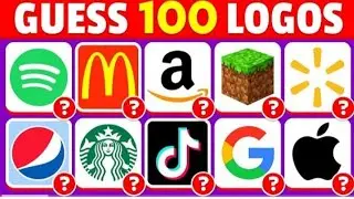 Guess the logo in 3 second | 100 famous logos | Logo Quiz 2023