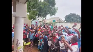 Promesse de KA a la Paroisse St Jean Baptiste de Kolwezi