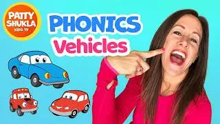 Alphabet Phonics Vehicles Phonics for Kids | Sign Language | Jobs Learn to Read Patty Shukla