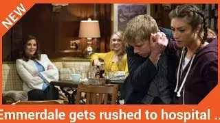 Emmerdale's Robert Sugden gets rushed to hospital after a nasty drunken fall