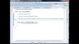 Java.util.ArrayList.indexOf Method -  Java.util.ArrayList.isEmpty Method