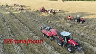 Insanely Productive 45,000 Bale Day (By Weight)