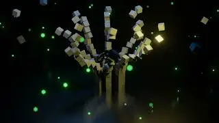 Rigid Body Simulation Made in Blender 3d