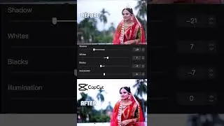 Master Color Correction in Cap Cut #shorts #shorttutorials #mobilevideoeditingtutorial