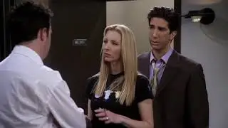 Friends - Chandler wont commit, and Bloop/script altering in the end