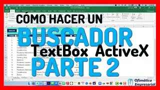 Parte 2: Cómo hacer un BUSCADOR en Excel | Filtrar o buscar datos con un cuadro de texto en Excel.