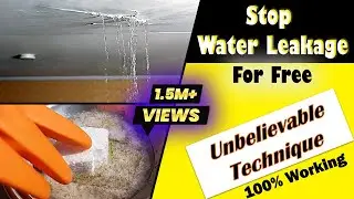 Roof water leakage crack repair | Economical Solution