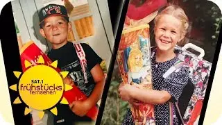 Hättet ihr sie erkannt? Der erste Schultag unserer Moderatoren! | SAT.1-Frühstücksfernsehen