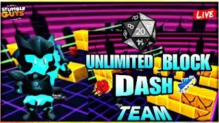 0.77  UNLIMITED BLOCK DASH | Stumble Guys Live #Stumbleguyslive#unlimitedblockdash