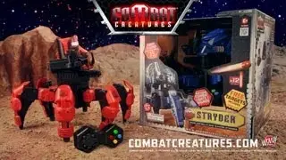Combat Creatures Attacknids : R/C robot toy commercial