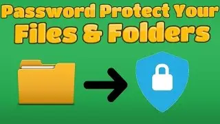 How To Lock Folder Or File Lock Anything