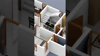 വീട് നിർമിക്കുന്നതിന് മുൻപ് ആയി ഇതുപോലെ 3d plan കണ്ട് നോക്കൂ #3dplan #trendingvideo #haneedanugrahas