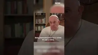 Pope Talks About Homosexuality #politics #news #shorts