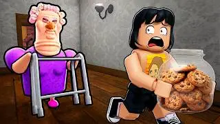НЕ БЕРИ ЕЁ ПЕЧЕНЬЕ… СУМАСШЕДШАЯ БАБКА В ROBLOX! 😱🍪