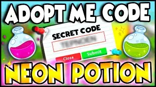 This SECRET CODE Gets You NEON POTIONS in Adopt Me!! Prezley
